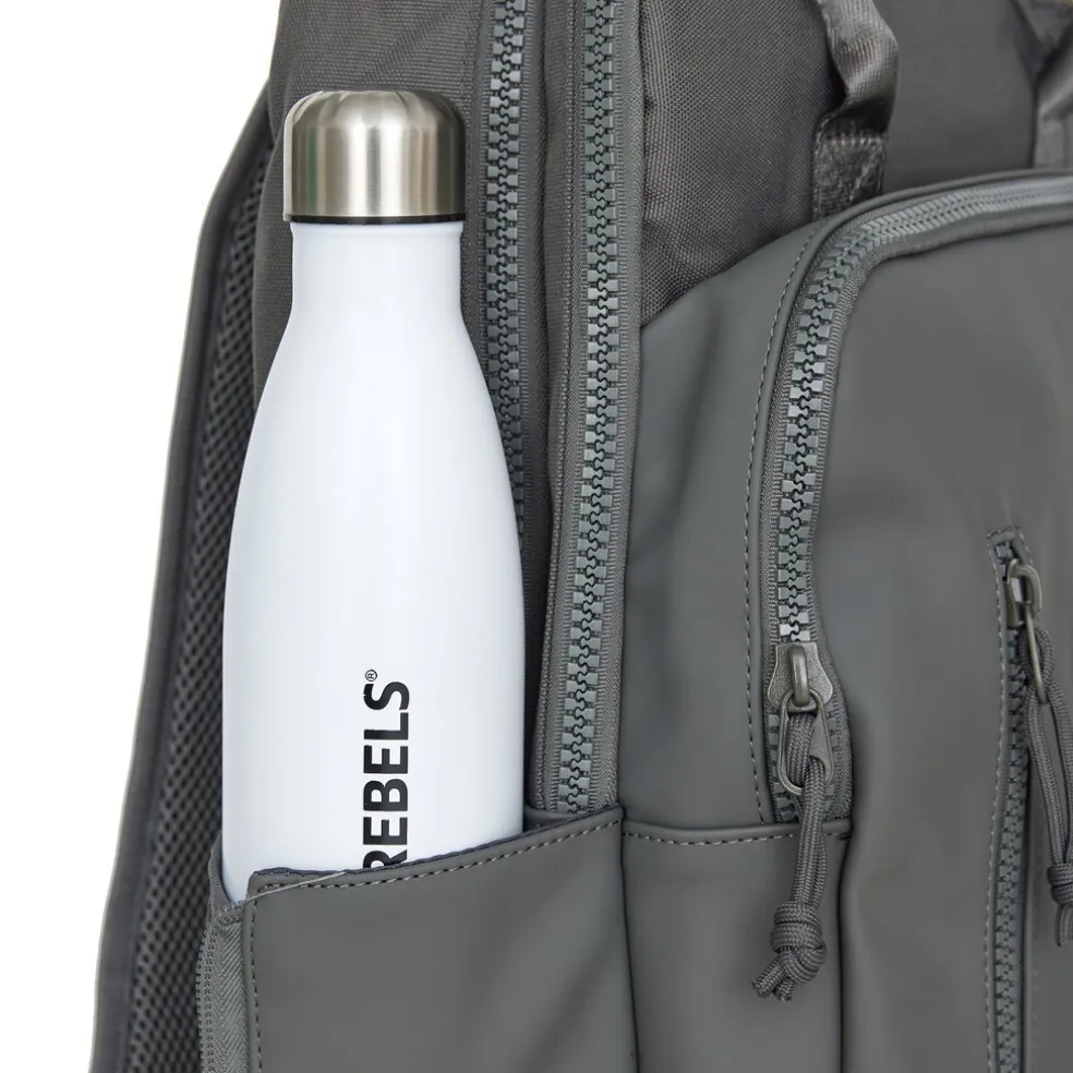 New Rebels Bruce Milwaukee Antracite 18L Rucksack Wasserabweisend Laptop 15.6"
