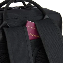 New Rebels Bruce Milwaukee Schwarz 18L Rucksack Wasserabweisend Laptop 15.6