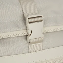 New Rebels Bruce New York Beige 21L Rolltop Rucksack Wasserabweisend Laptop 15.6