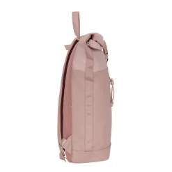New Rebels Bruce New York Altrosa 21L Rolltop Rucksack Wasserabweisend Laptop 15.6"