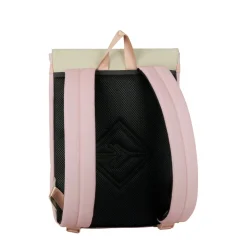 New Rebels Ceres Dothan Rosa Beige 15L Rucksack mit Klappe Wasserabweisend Laptop 15.6"