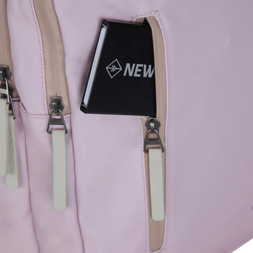 New Rebels Ceres Milwaukee Rosa 18L Rucksack Wasserabweisend Laptop 15.6"