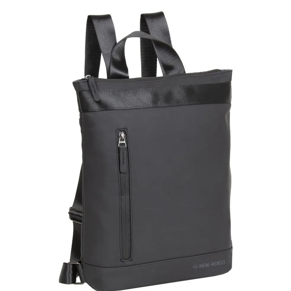 New Rebels Daley Rucksack 14L Schwarz Wasserabweisend