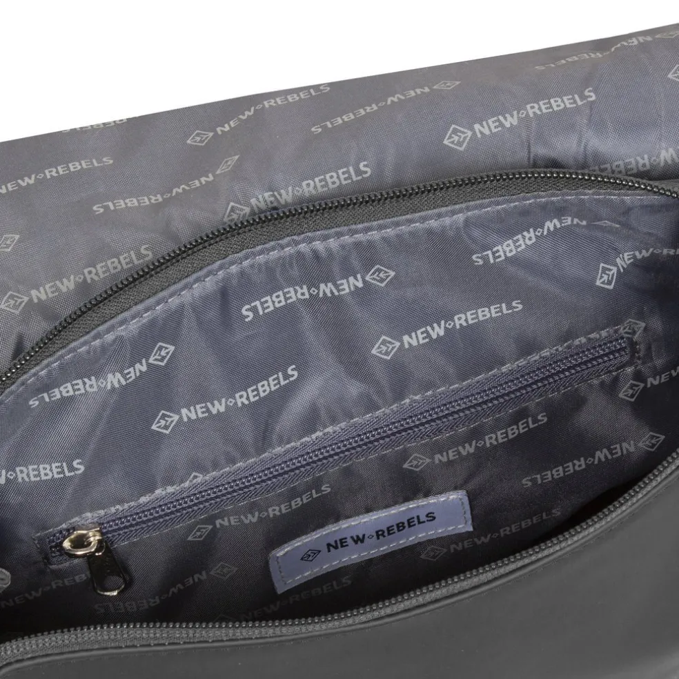 New Rebels Daley Washington Schwarz 10L Rucksack Wasserabweisend