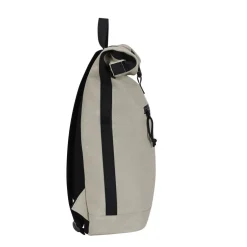 New Rebels Droplets New York Rolltop Rucksack 21L Beige Wasserabweisend Laptop 15.6