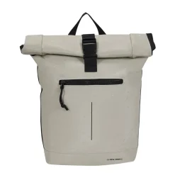 New Rebels Droplets New York Rolltop Rucksack 21L Beige Wasserabweisend Laptop 15.6