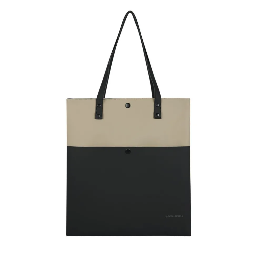 New Rebels Fane Kileen Schwarz 6L Shopper Wasserabweisend Laptop 13"