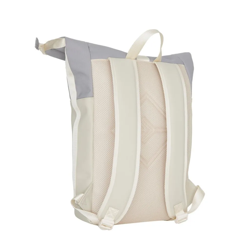 New Rebels Ferron New York Rolltop Rucksack 16L Beige