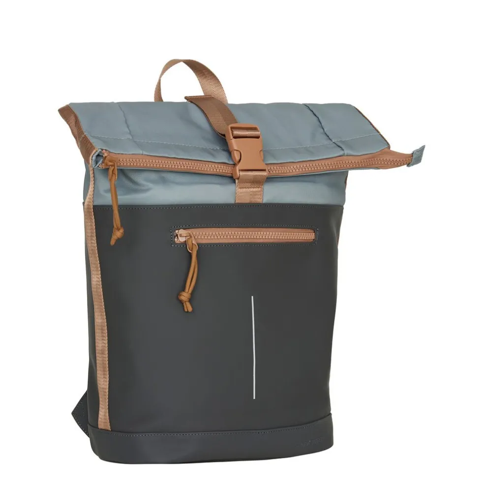 New Rebels Ferron New York Rolltop Rucksack 16L Anthrazit