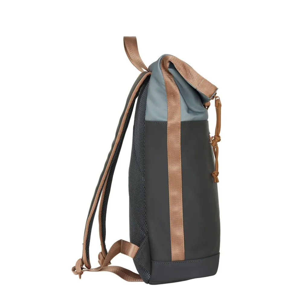 New Rebels Ferron New York Rolltop Rucksack 16L Anthrazit
