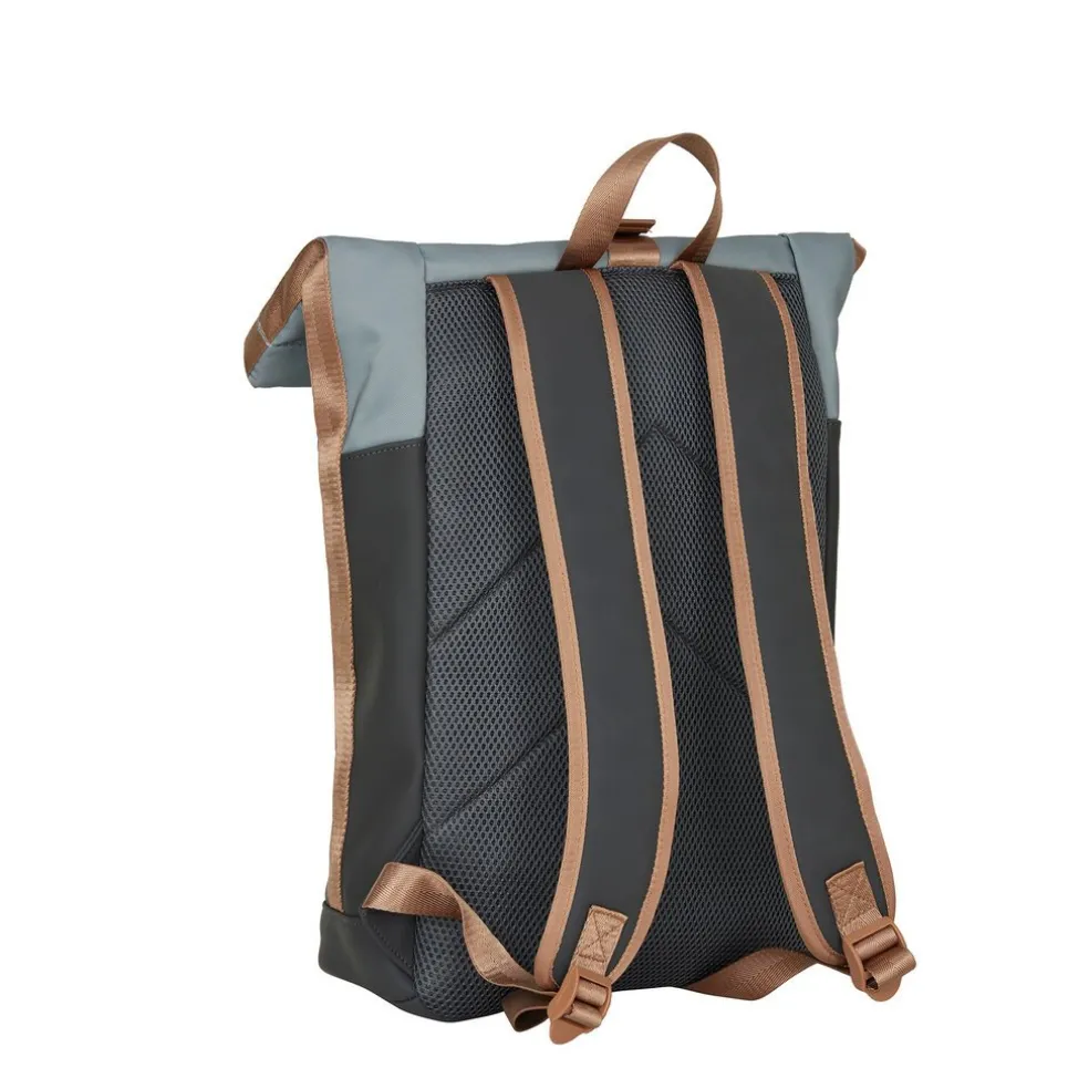 New Rebels Ferron New York Rolltop Rucksack 16L Anthrazit