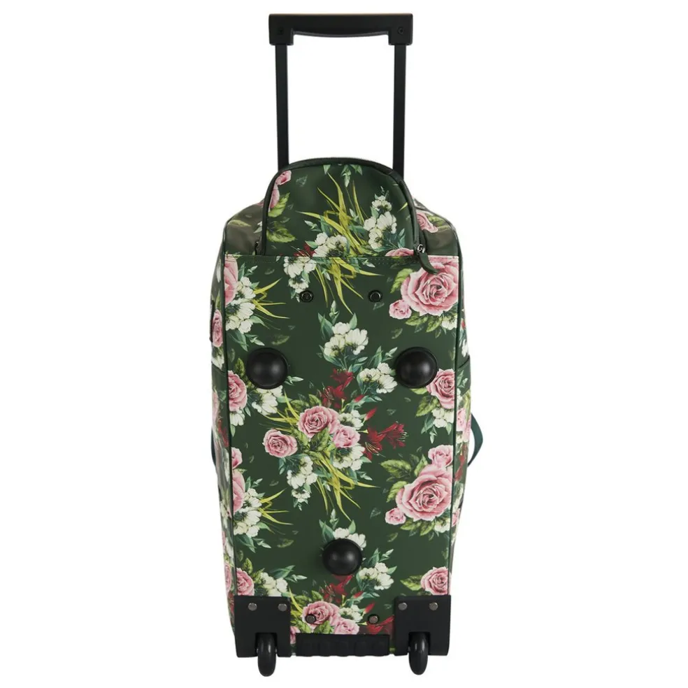 New Rebels Flora Weston Duffel Dunkelgrün 54L Trolley Wasserabweisend