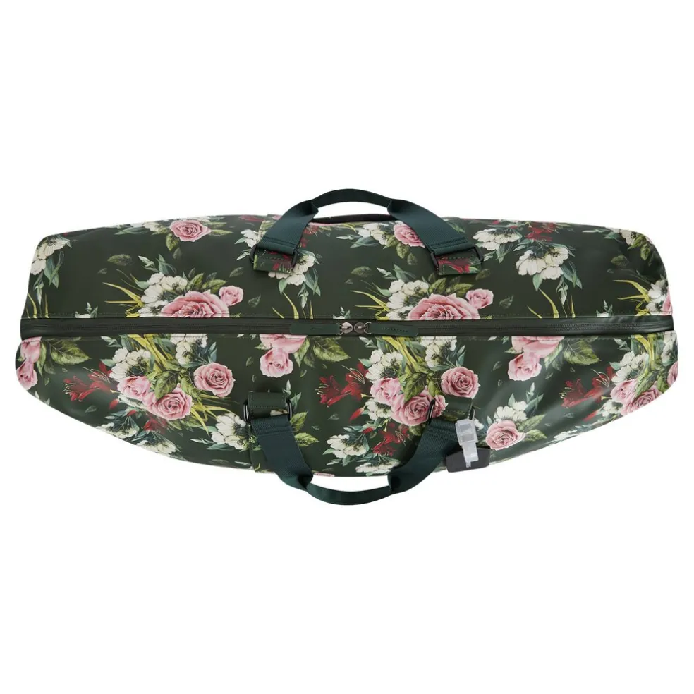 New Rebels Flora Weston Duffel Dunkelgrün 54L Trolley Wasserabweisend