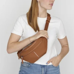 New Rebels Harper Gürteltasche Cognac Verstellbarer Gurt