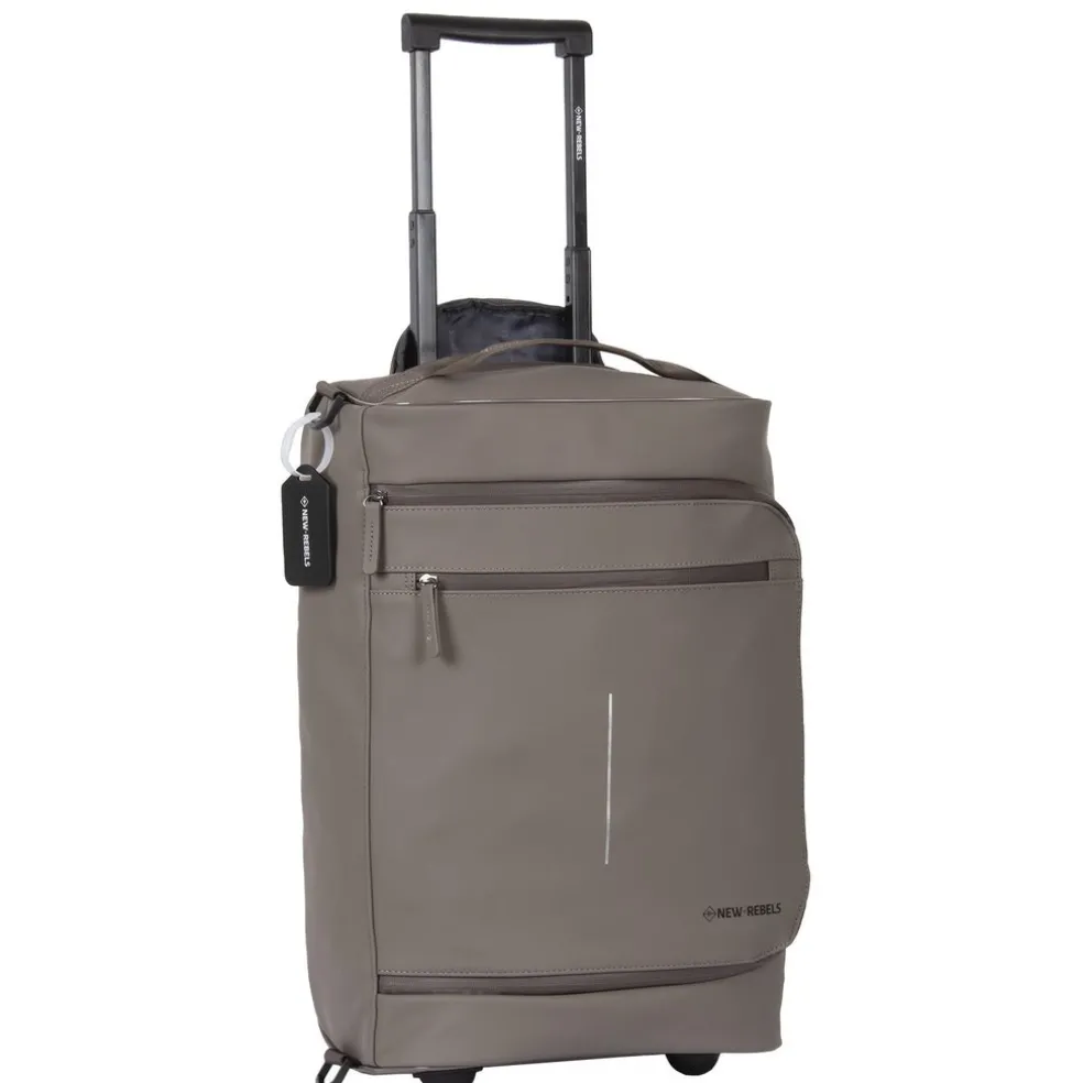 New Rebels Harper Laredo Taupe 29L On Board Trolley Wasserabweisend
