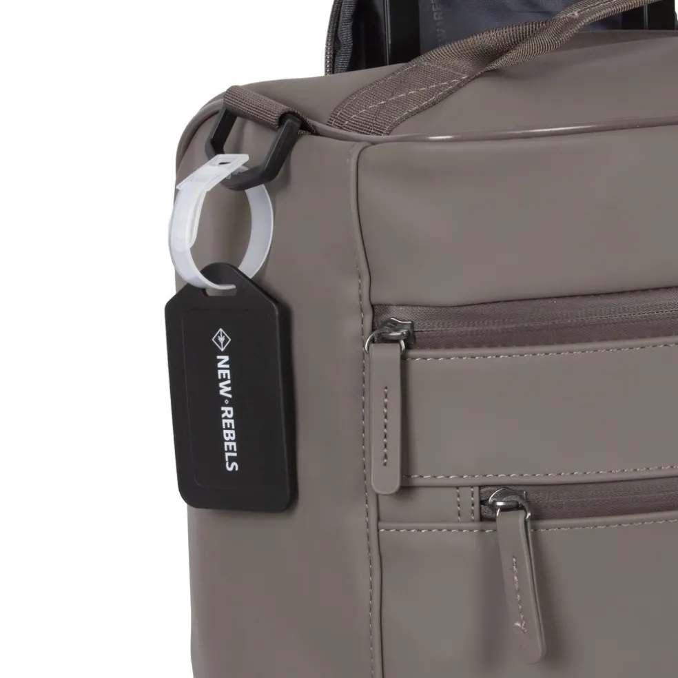 New Rebels Harper Laredo Taupe 29L On Board Trolley Wasserabweisend