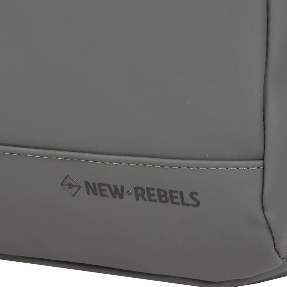 New Rebels Harper Miami Anthrazit 10L Rucksack Wasserabweisend Laptop 13"