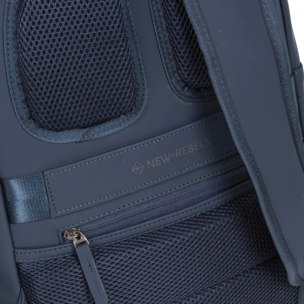 New Rebels Harper Providence Marineblau 12L Rucksack Wasserabweisend Laptop 11.6"