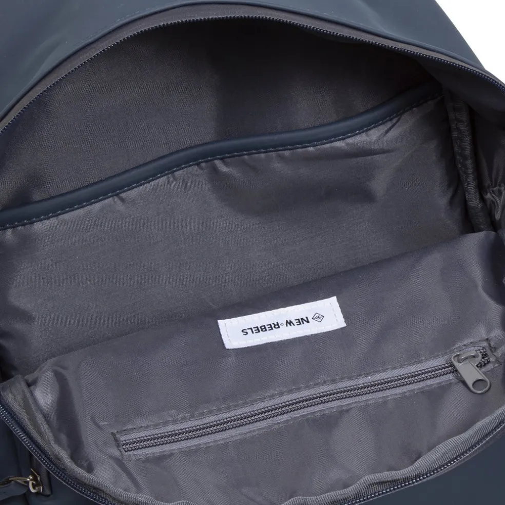 New Rebels Harper Providence Marineblau 12L Rucksack Wasserabweisend Laptop 11.6"