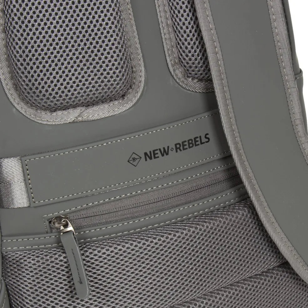 New Rebels Harper Providence Anthrazit 12L Rucksack Wasserabweisend Laptop 11.6"