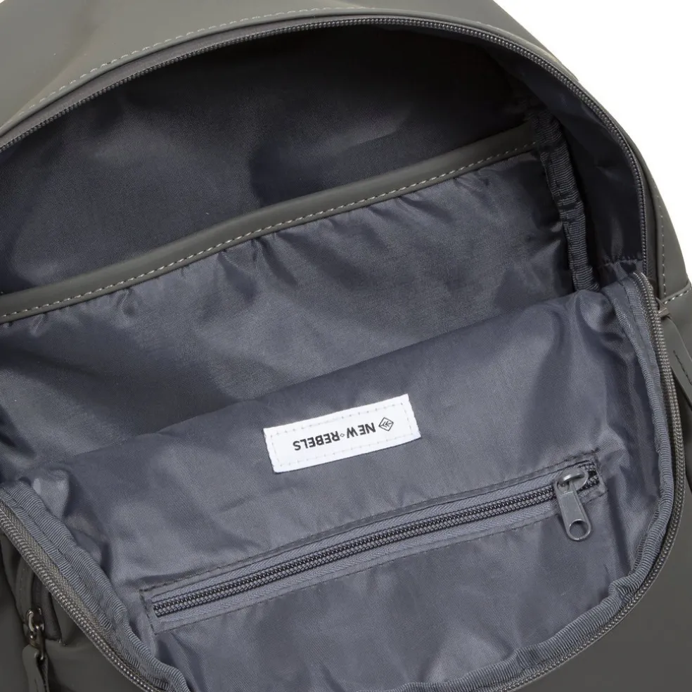 New Rebels Harper Providence Anthrazit 12L Rucksack Wasserabweisend Laptop 11.6"