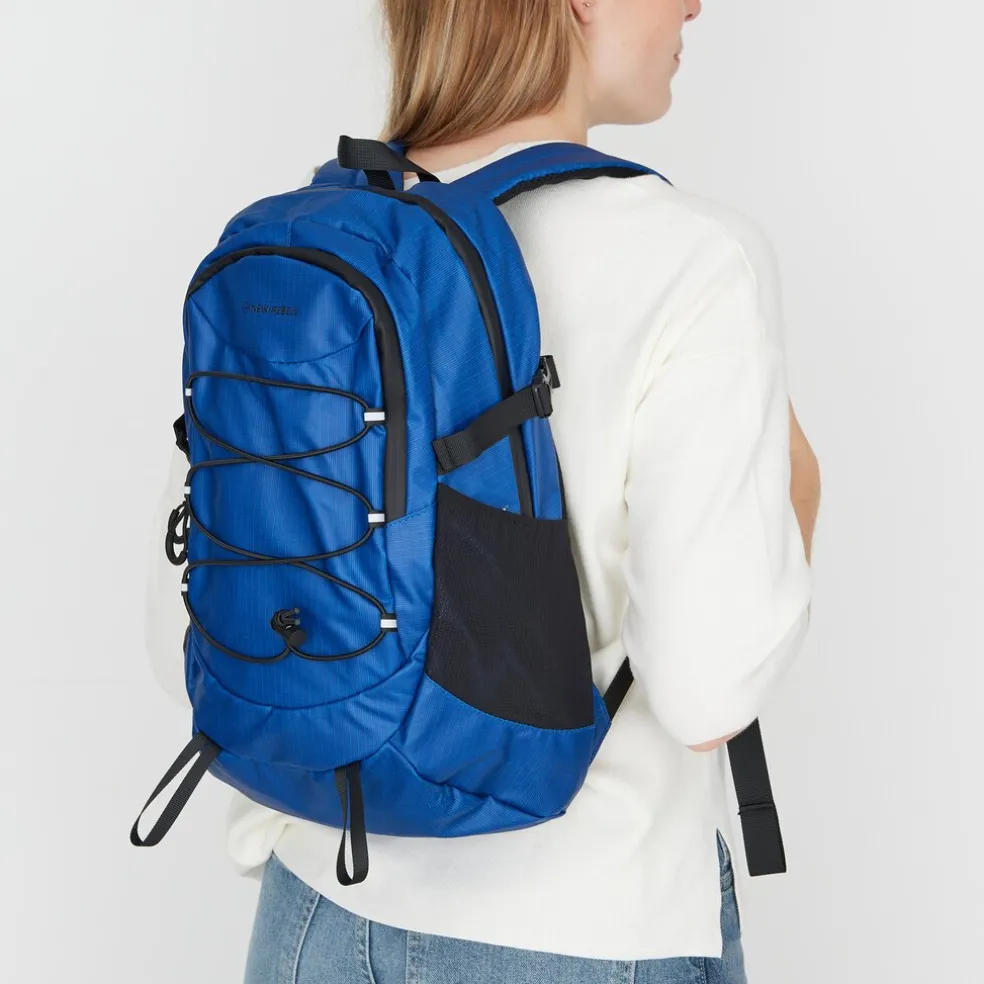 New Rebels Hugo Brentwood Wasserdichtes Licht Rucksack Wandern Rucksack 11 Liter Marine Blau