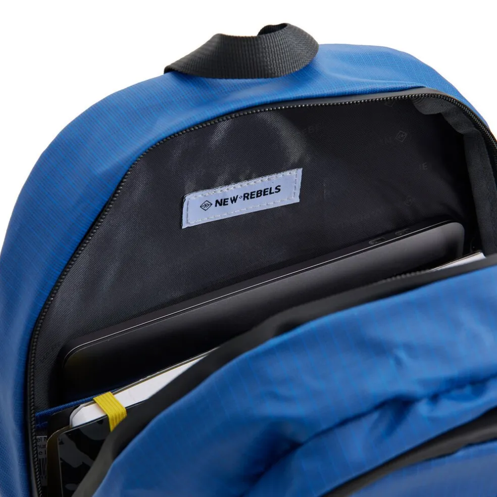 New Rebels Hugo Brentwood Wasserdichtes Licht Rucksack Wandern Rucksack 11 Liter Marine Blau