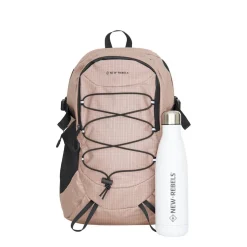 New Rebels Hugo Brentwood Wasserdicht Leicht Rucksäcke Wanderrucksack 11 Liter Altrosa