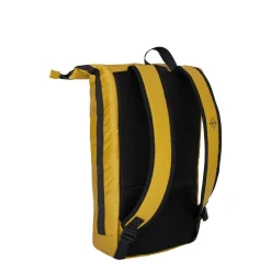 New Rebels Hugo New York 17L Wasserdicht Rolltop Rucksack Occur Gelb