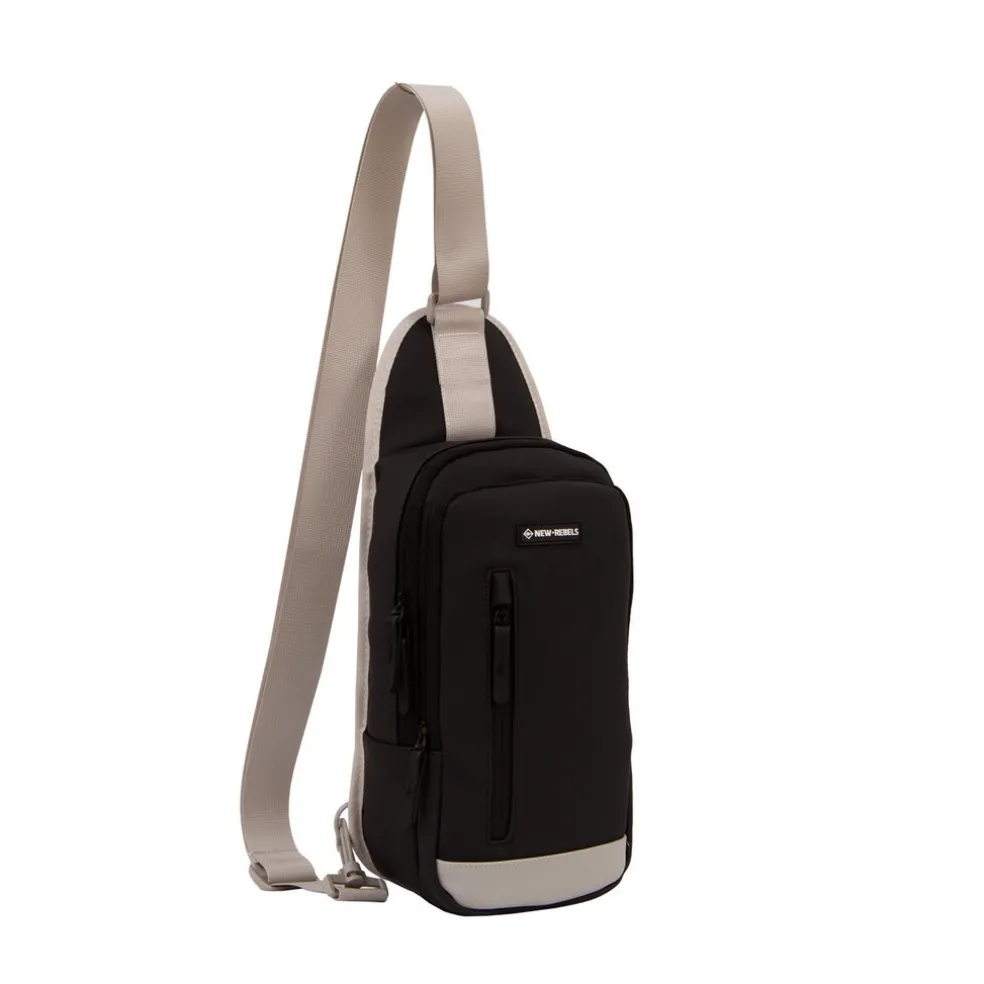 New Rebels Julan - Fargo Crossbody Tasche Schwarz