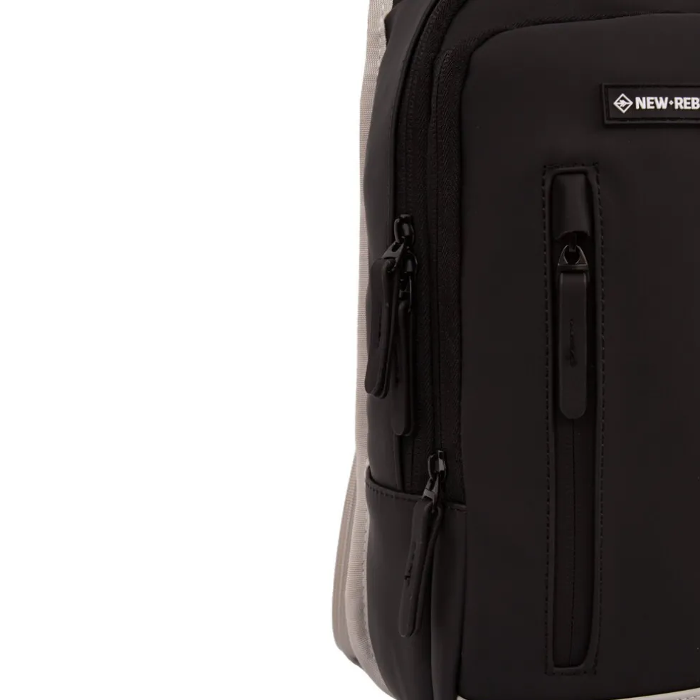 New Rebels Julan - Fargo Crossbody Tasche Schwarz