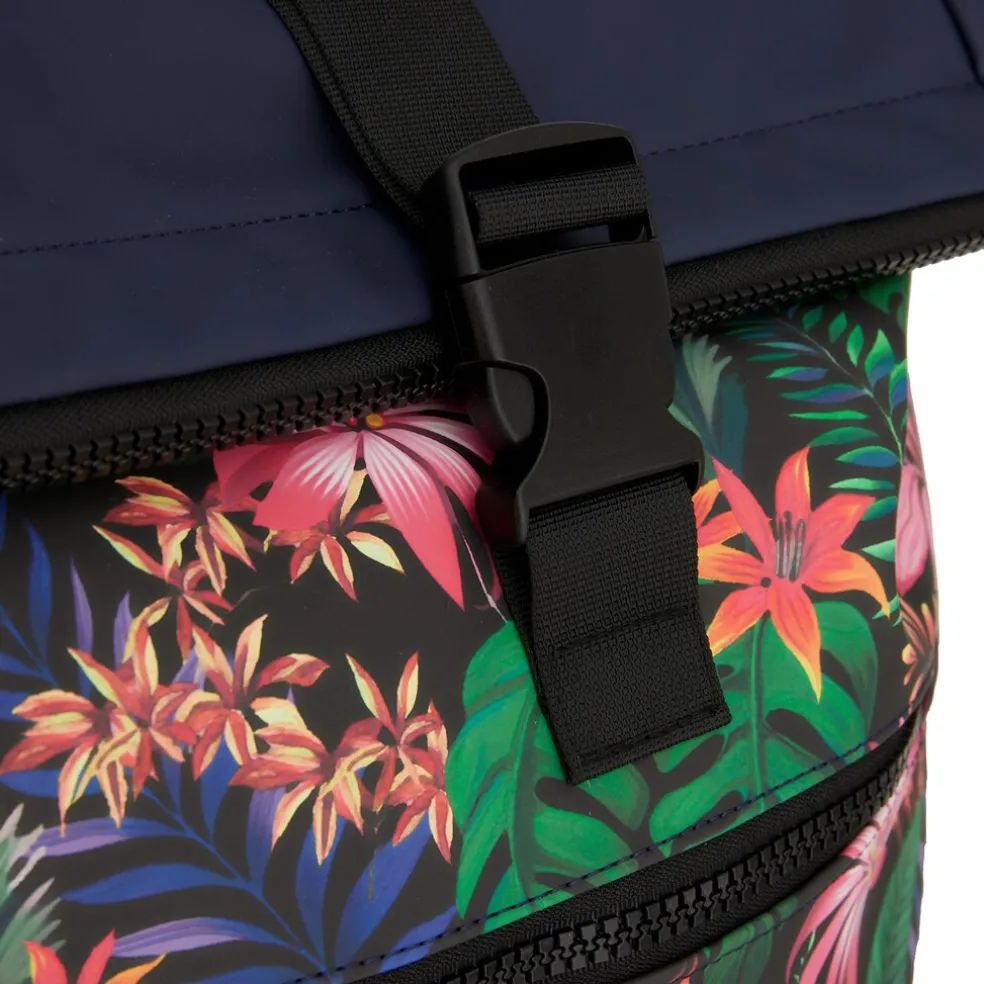New Rebels Mart - New York Flowerpower Rolltop Rucksack 16L