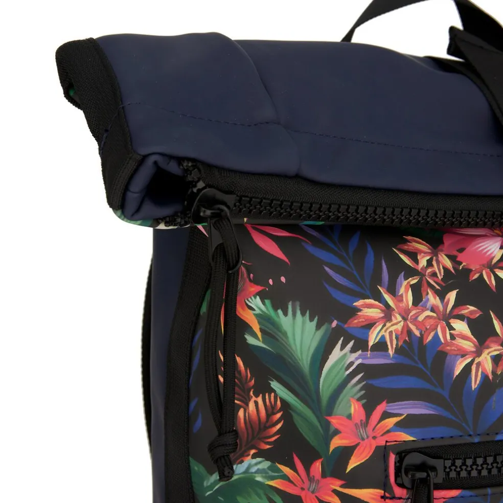 New Rebels Mart - New York Flowerpower Rolltop Rucksack 16L