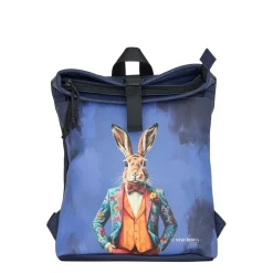New Rebels Mart Art - Los Angeles Rabbitssuit Rolltop Backpack