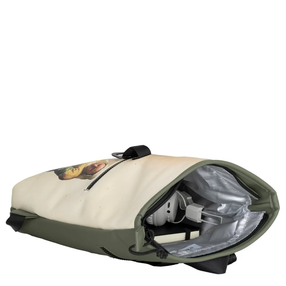 New Rebels Mart Art - Los Angeles Milchmädchen Rolltop-Rucksack