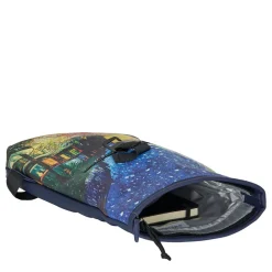New Rebels Mart Art - Los Angeles Cafe at Night Roltop Backpack Mini