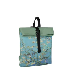New Rebels Mart Art Los Angeles Mandelblüte Small 7L Rucksack Rolltop Wasserabweisend