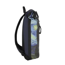 New Rebels Mart Art New York Starry Night 19L Rucksack Rolltop Wasserabweisend