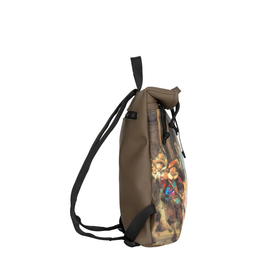 New Rebels Mart Arts Los Angeles Nachtwacht Roltop Rucksack Mini