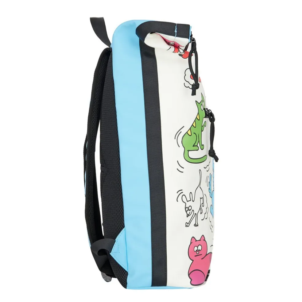 New Rebels Mart Arts New York Cartoon Rolltop Rucksack 16L
