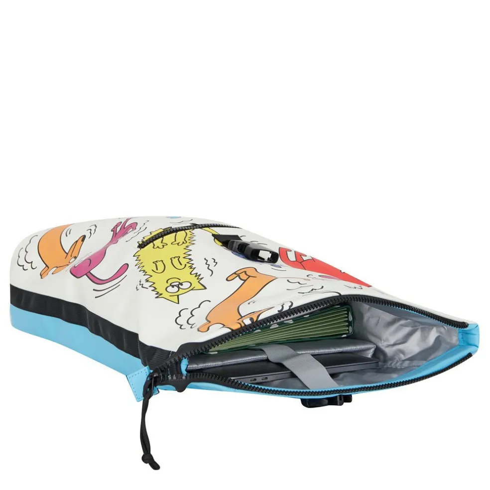 New Rebels Mart Arts New York Cartoon Rolltop Rucksack 16L