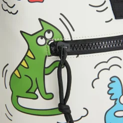 New Rebels Mart Arts New York Cartoon Rolltop Rucksack 16L