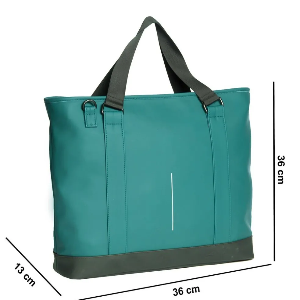 New Rebels Mart Charleston Petrol 21L Shopper Wasserabweisend