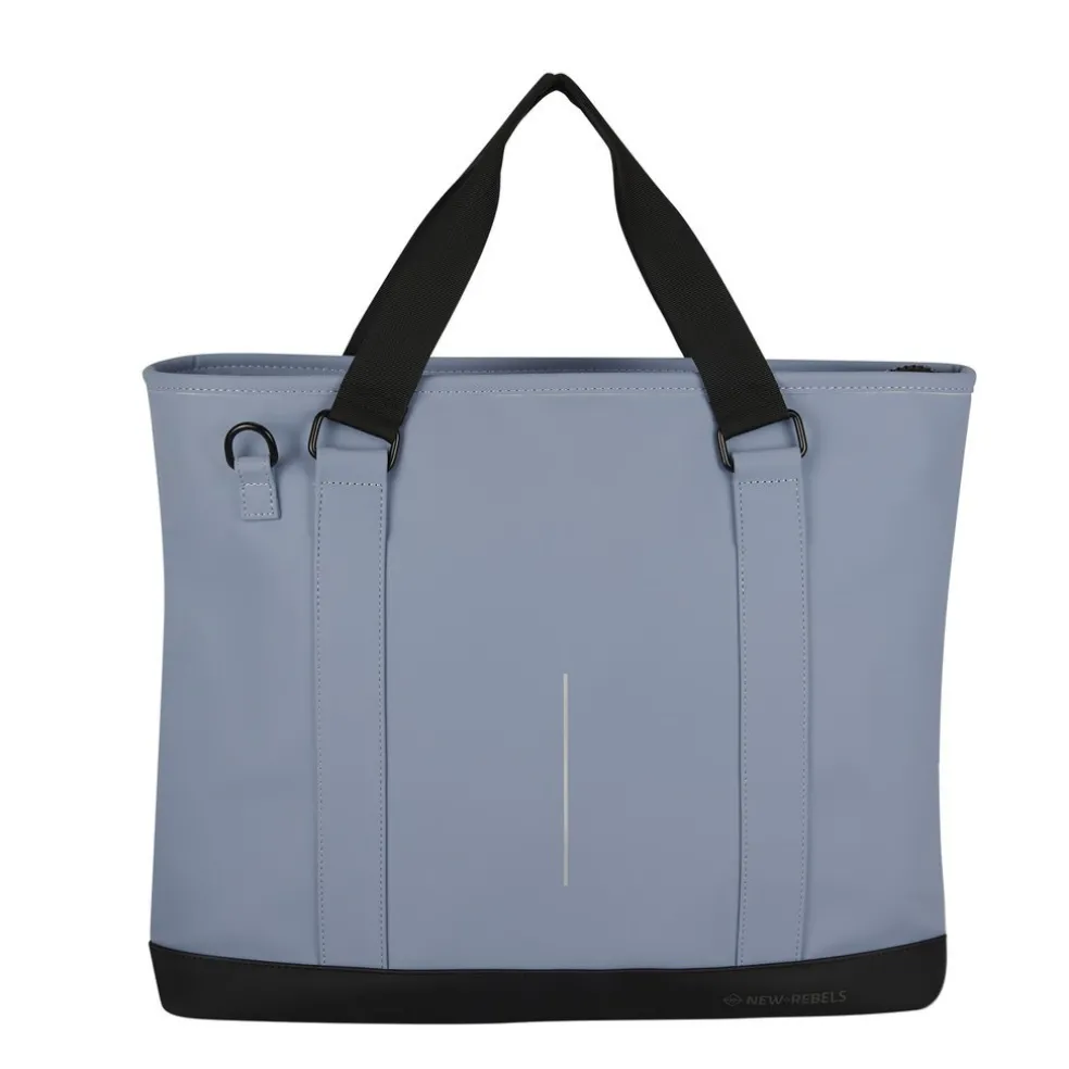 New Rebels Mart Charleston Soft Blau 21L Shopper Wasserabweisend