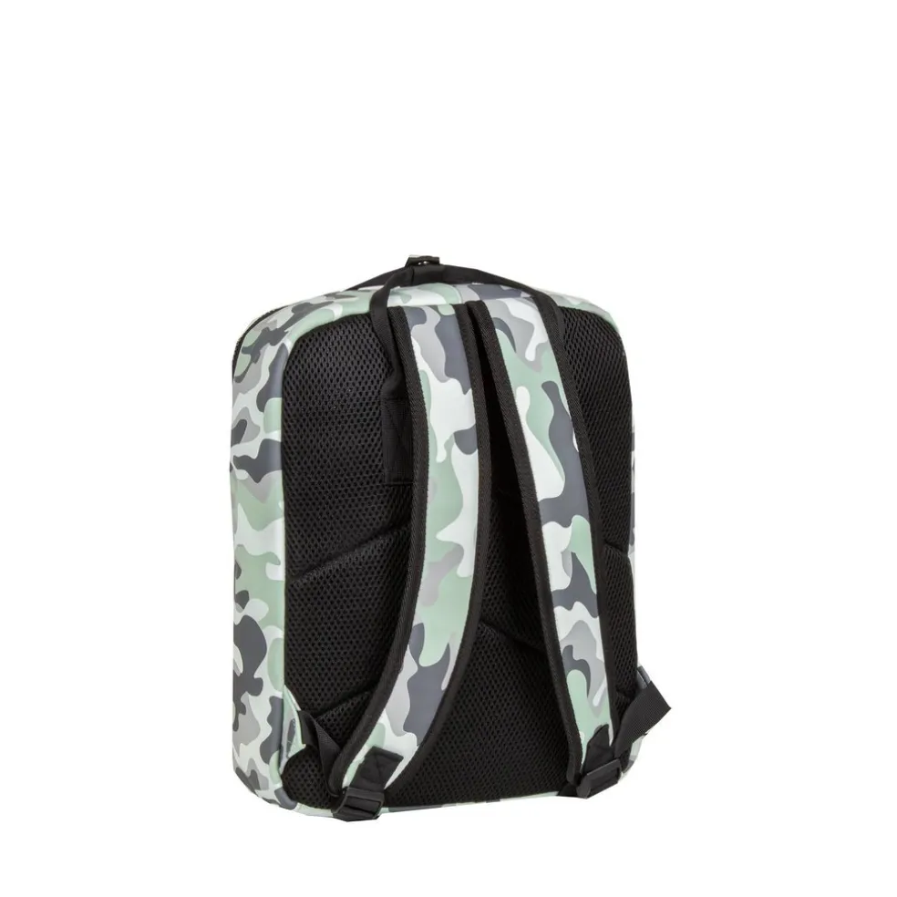New Rebels Mart Chicago Camouflage Mint 17L Rucksack Wasserabweisend Laptop 13"