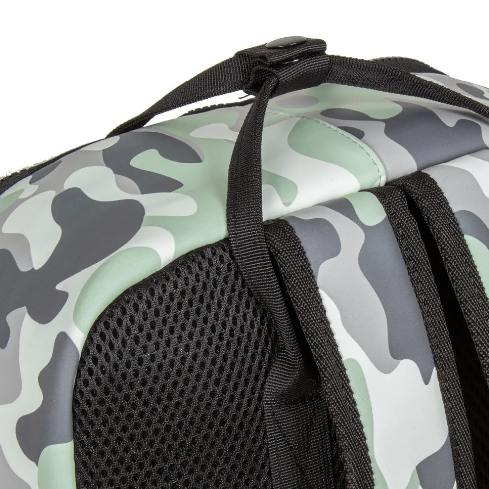 New Rebels Mart Chicago Camouflage Mint 17L Rucksack Wasserabweisend Laptop 13"