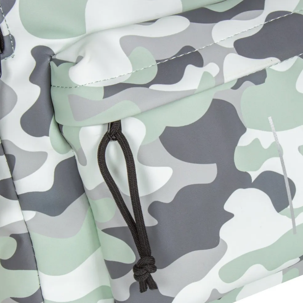New Rebels Mart Chicago Camouflage Mint 17L Rucksack Wasserabweisend Laptop 13"
