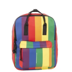 New Rebels Mart Chicago 18L Regenbogen Rucksack Wasserabweisend Laptop 13
