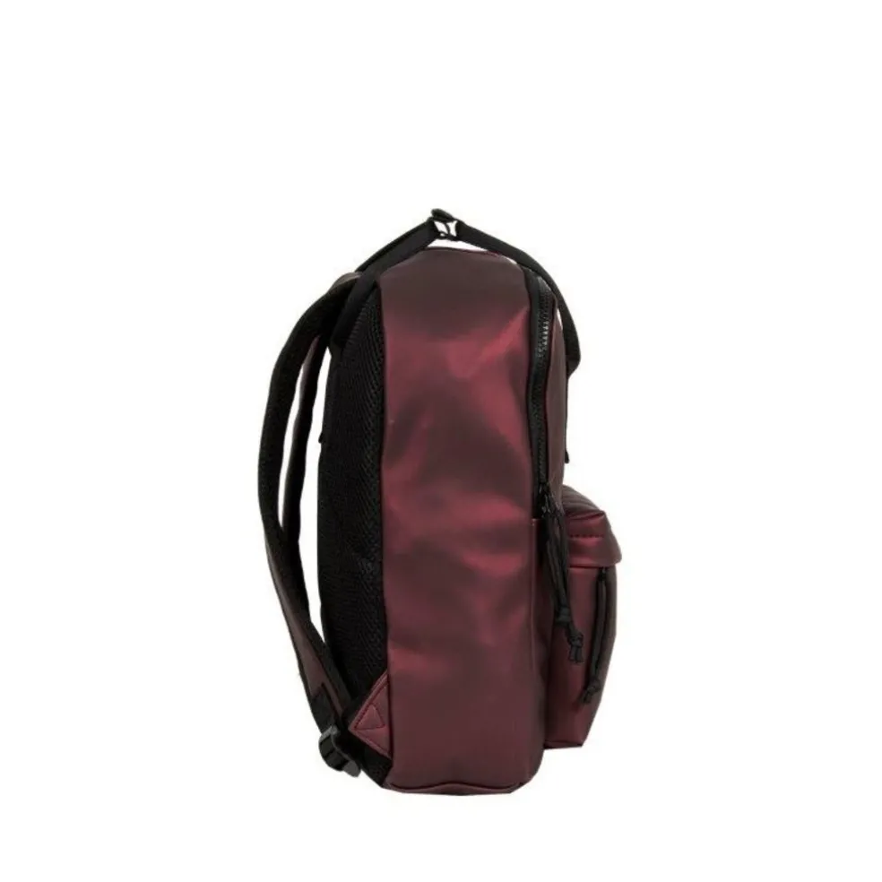 New Rebels Mart Chicago Metallic Burgundy 17L Rucksack Wasserabweisend Laptop 13"