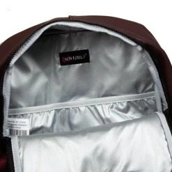 New Rebels Mart Chicago Metallic Burgundy 17L Rucksack Wasserabweisend Laptop 13